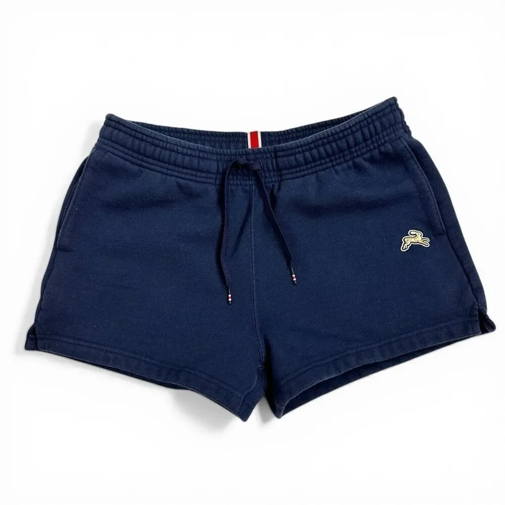 Tracksmith New England Navy Running Shorts Drawstring Cotton S